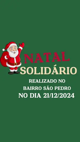 No dia 21/12/24 realizamos a Festinha de Natal para as crianças do Bairro São Pedro. Quero agradecer a todos que ajudaram, a todos que de algum jeito fizeram parte desse natal tão especial para as crianças, sem vocês isso jamais poderia acontecer!  Eu e a @Emili Rodrigues estamos gratas por toda a ajuda que recebemos! #natalsolidario #natal #crianças #doacoes  #amo #parceiros 