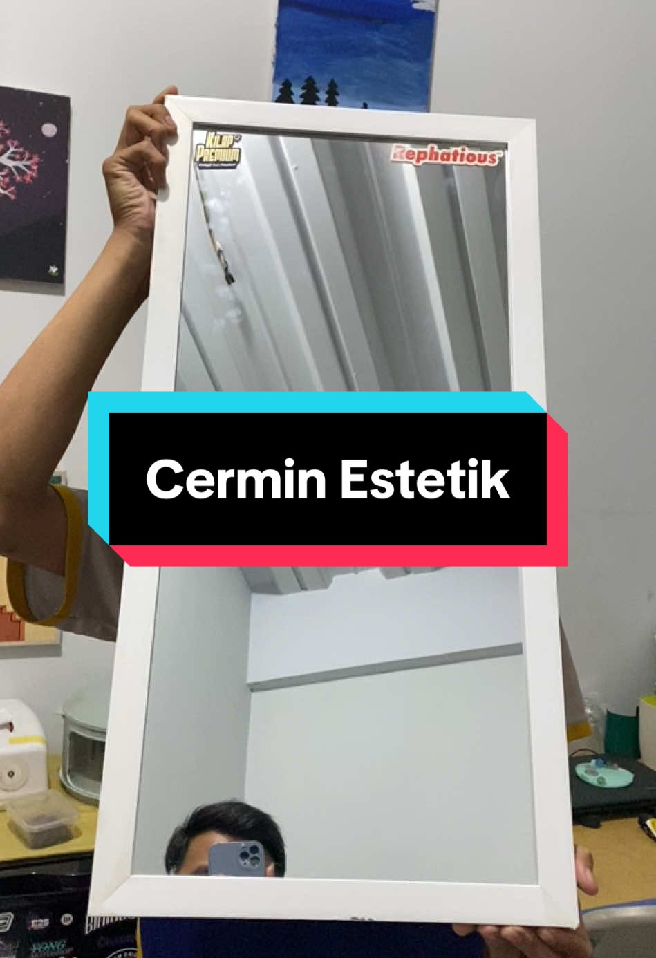 Buruan cekot sekarang dapatkan harga promo akhir tahun #cermin #cerminaesthetic #cermingantung #cerminmurah #dekorasikamar #kamarminimalis #promoakhirtahun #wibgajian 