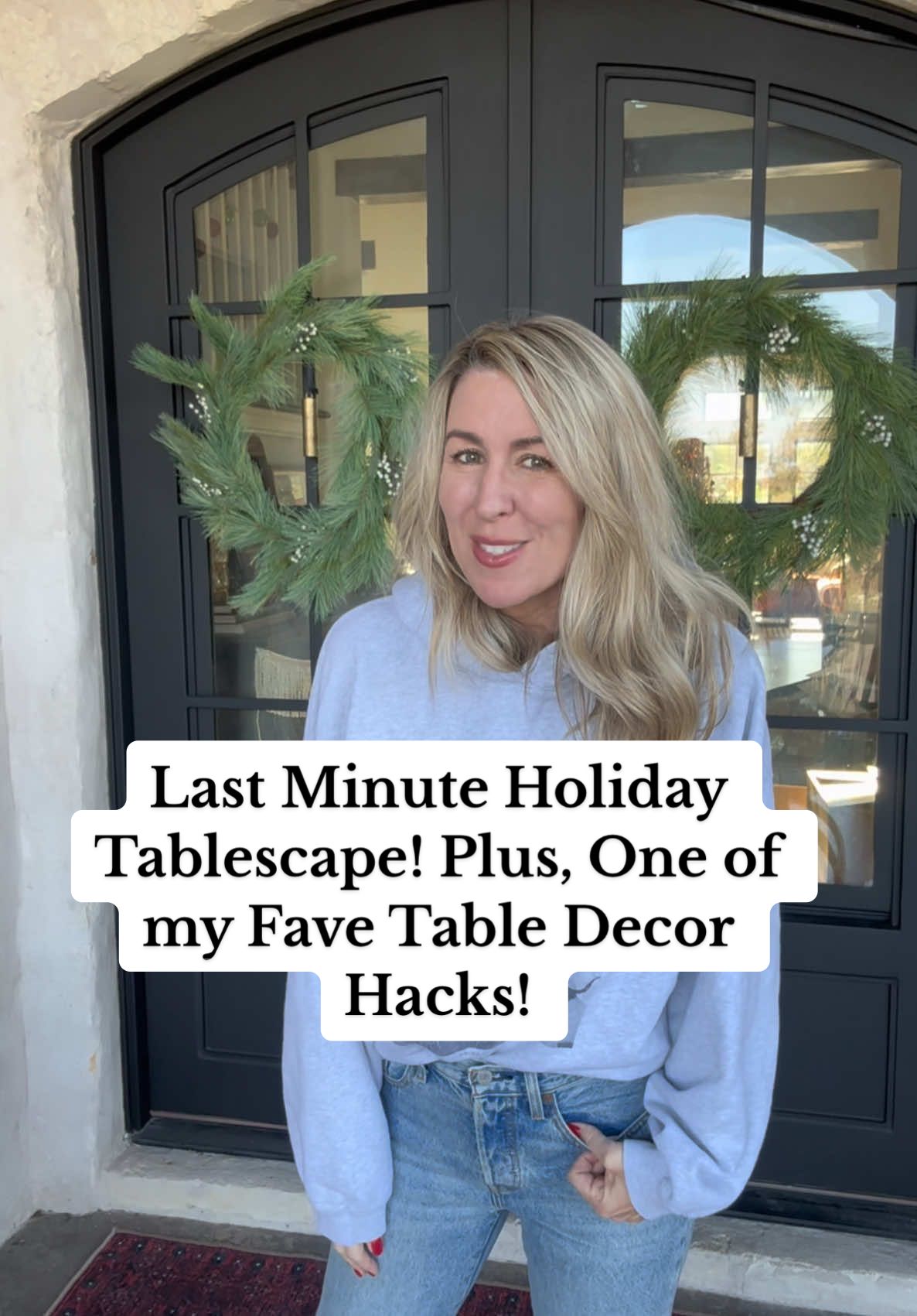 Last Minute Holiday Tablescape! Plus, One of my Fave Table Decor Hacks! #tablescape #vintageglass  #Christmas #holidaydecor #thriftmas #upcycledholidaydecor #sustainabledesign #EcoFriendly #upcycle #rework #DIY #thriftflip #homedecor #upcycling #upcycle  #DIY #thriftflip #homedecor #upcycles #rework #upcycling #thriftflip  #reuse #recycle #secondhandstyle  #transform #oldtonew #upcycleddesign  #makers  #upcyclersoftiktok  #makersoftiktok  #upcycling  #sustainableliving #sustainsblestyle #diystyle #ecostyle #ecodesign #repurpose