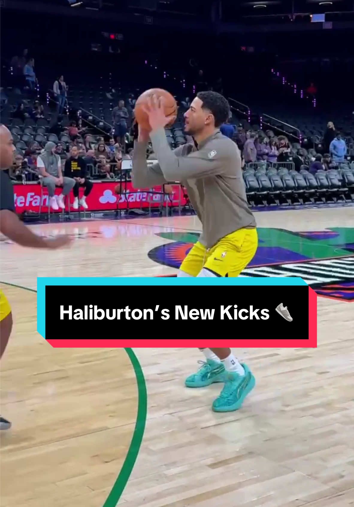 @Tyrese Haliburton wears the All-Pro NITRO Mexico. Infusing @PUMA expansive heritage with new and innovative tech, the All-Pro NITRO™ is destined to make an impact on the basketball court 🏀 #NBA #basketball #NBAKicks #TyreseHaliburton 