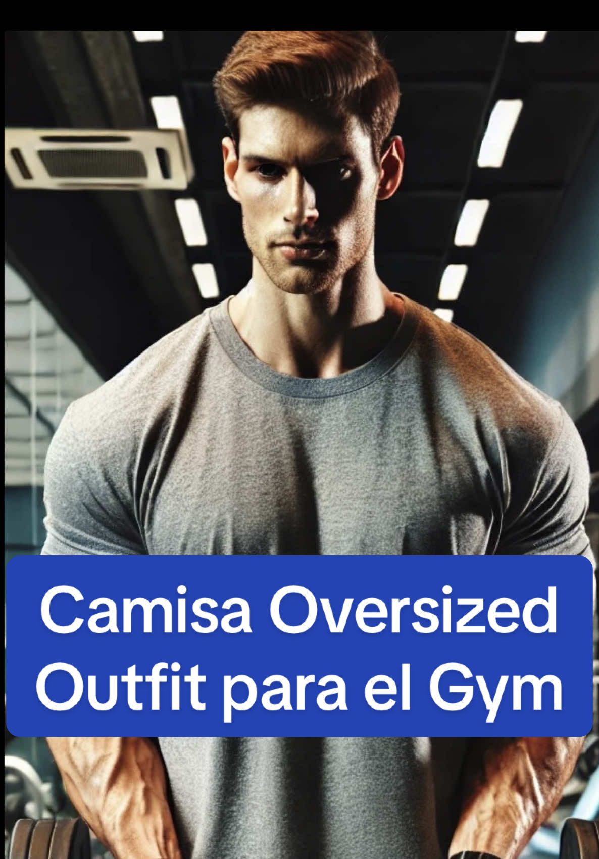 Camisa oversized #oversizedshirt #oversized #gym #gymoutfit #moisesebrahin #davidlaid #tiktokshop 