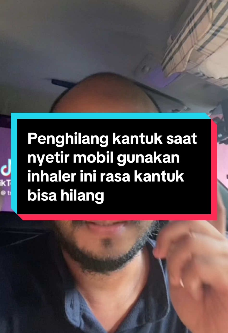 Inhaler penghilang rasa kantuk saat nyetir mobil #inhalerpenghilangngantuk  #penghilangkantuk  #penghilangrasakantuk  #tm_aulawy 