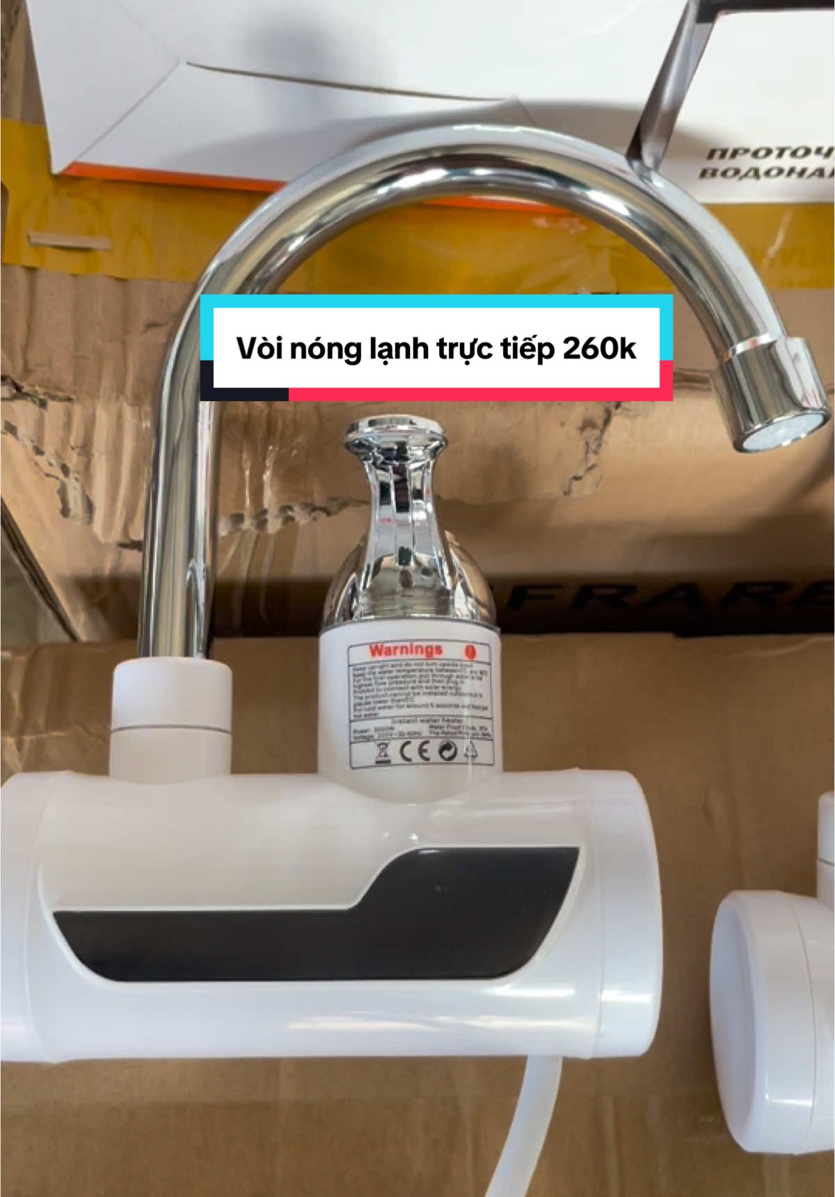 Vòi nóng lạnh trực tiếp #voinonglanh 
