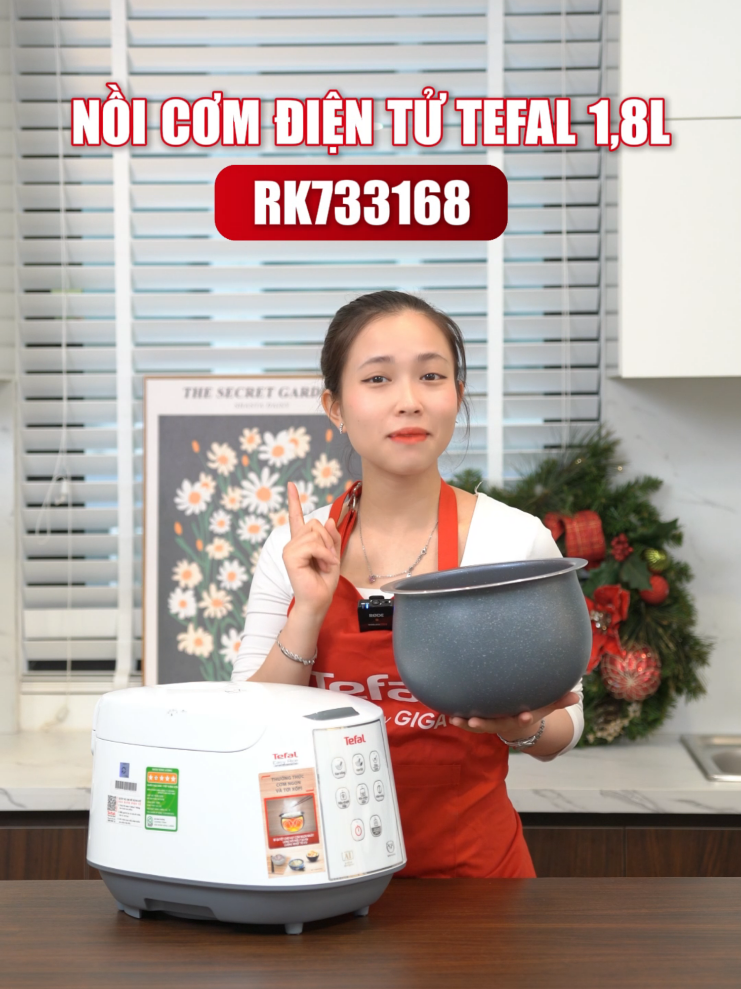 Muốn cơm ngon như nhà hàng? Dẻo thơm tròn vị? Để Tefal chỉ bạn bí kíp này #gigavn #hoplongecommerce #tefal #tefalvietnam #RK733168