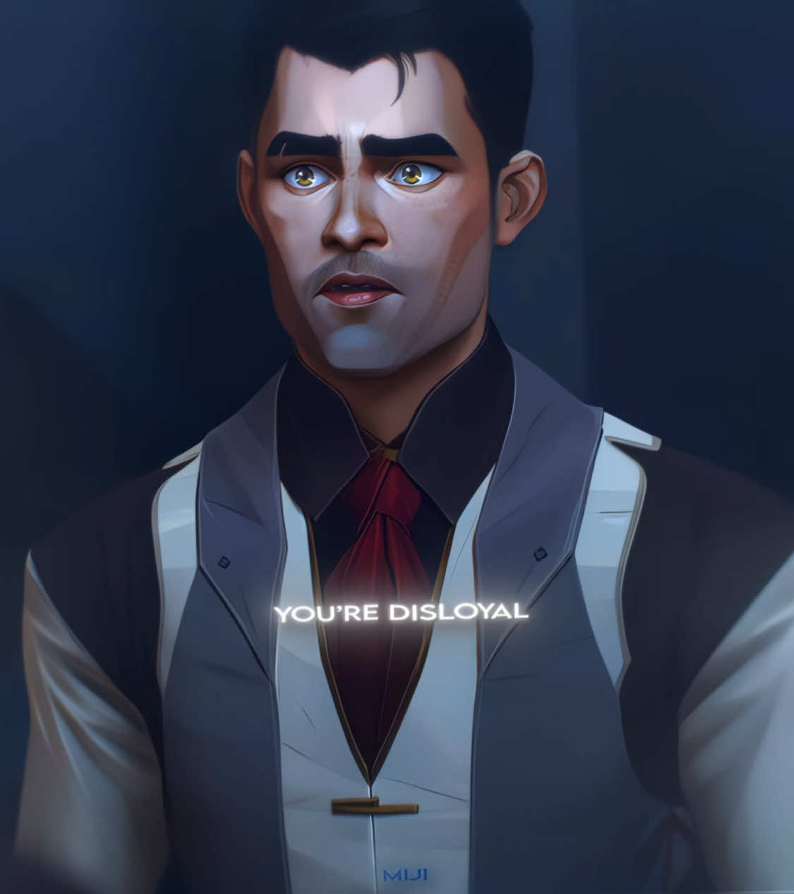 #jayce : but.. but i only like you pookie bear                                             + #viktor #jayvik #arcane 