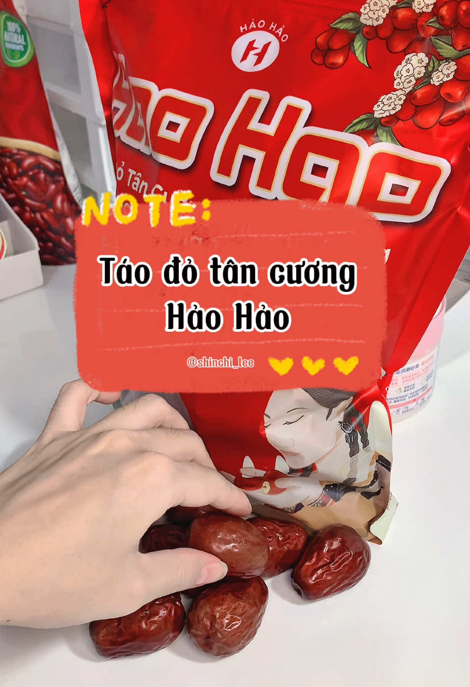 Táo đỏ Hảo Hảo  #taodotancuong #taodohaohao #review #unboxing 