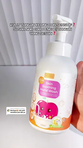 Replying to @Zulianazs  Sangat rekomen untuk tangan kulit sensitif, hand wash ni⭐️ #berryc #sabuntangan #handwash #sensitifskin #sensitiveskin #handwashfordryskin #handwashsensitiveskin #berrychandwash #berrycskinsoothinghandwash #dryskin #foryou #eczemaawareness #eczema #eczemahealing #fypシ 
