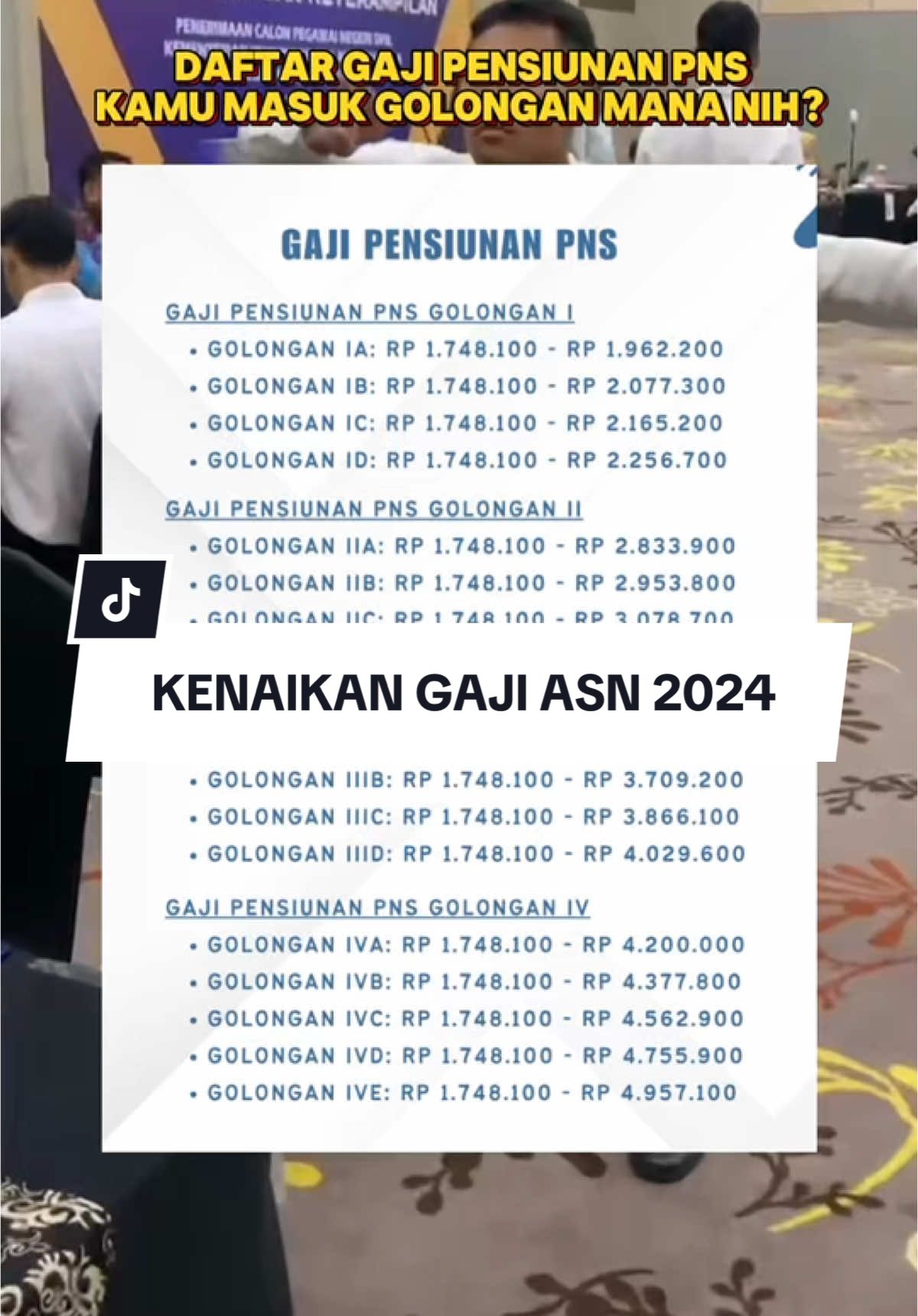 Kenaikan gaji ASN 2025 #gajipns #gajipns2025 #gajipensiunan #cpns2025 