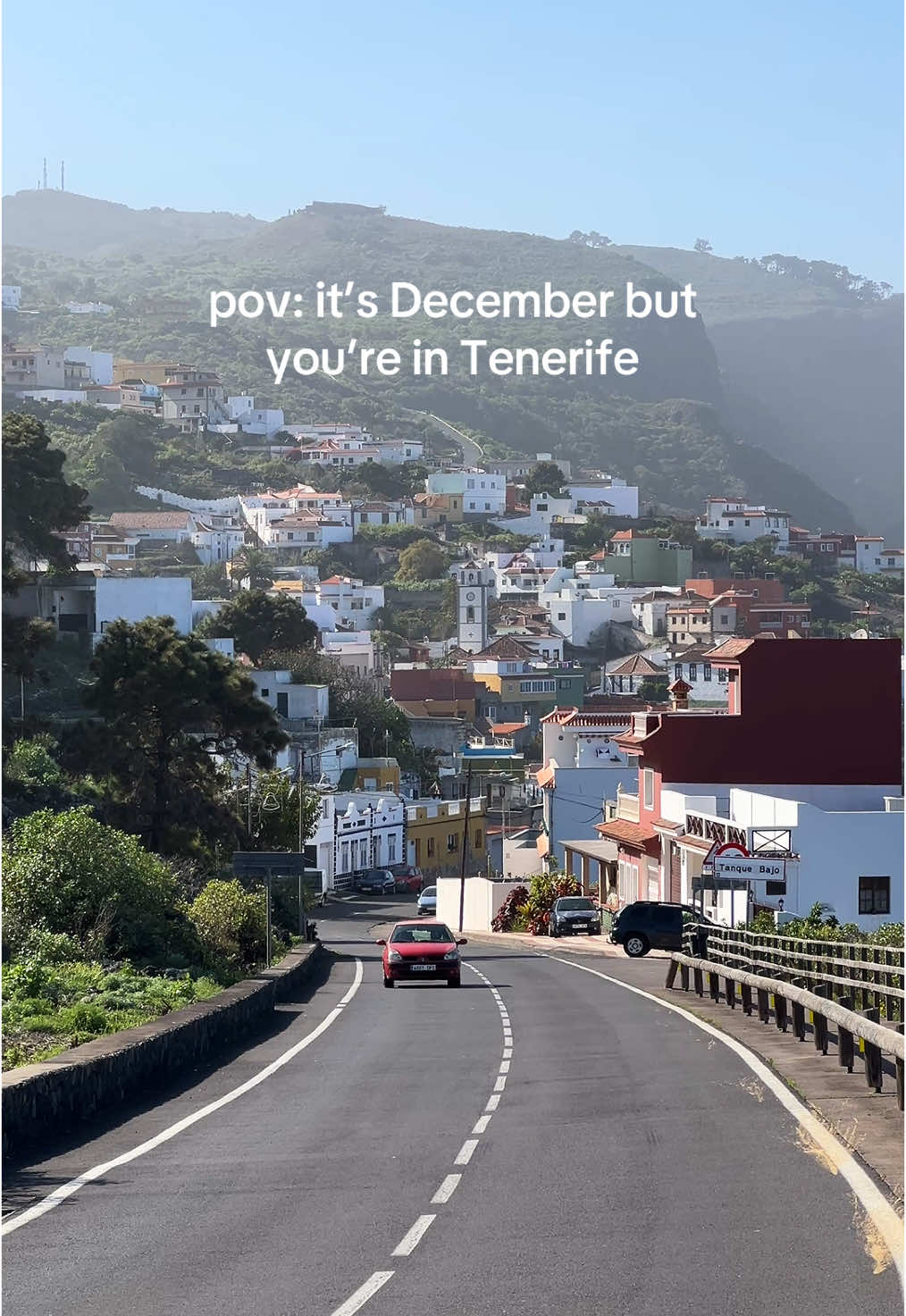 Summer in December #tenerife #tenerifecanaryisland #traveltiktok #traveltok 