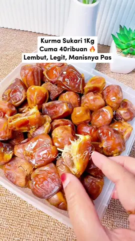 Kurma Sukari Thinwall 1Kg #kurmasukari #kurma #kurmamurah #kurmasukaripremium #ramadhan #ramadhan2025  