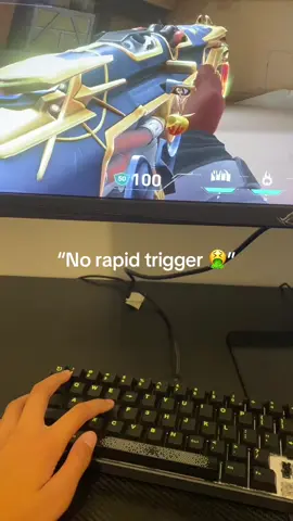 Rapid Trigger is P2W 👀 #mad60 #made68 #ez63 #ez60 #Valorant #techtok #beastx #competitive