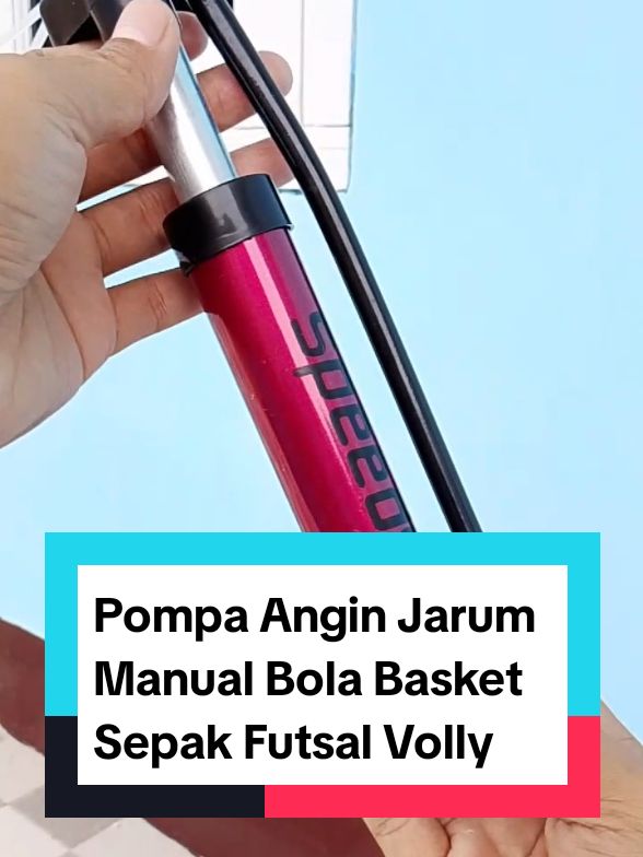 Pompa Angin Jarum Manual Bola Basket Sepak Futsal Volly Pump Ball speeds LX 016-01 hanya Rp9.000! Jangan lewatkan! Ketuk tautan di bawah ini #pompaban #pompaangin #pompaanginmurah #pompaanginportable #cuantanpabatas 