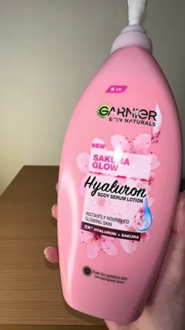 Garnier Sakura Glow @Garnier Indonesia #garnier #garnierlotion #lotion #handbody #bodycare #wibgajian #hargajuara #bodyserum 