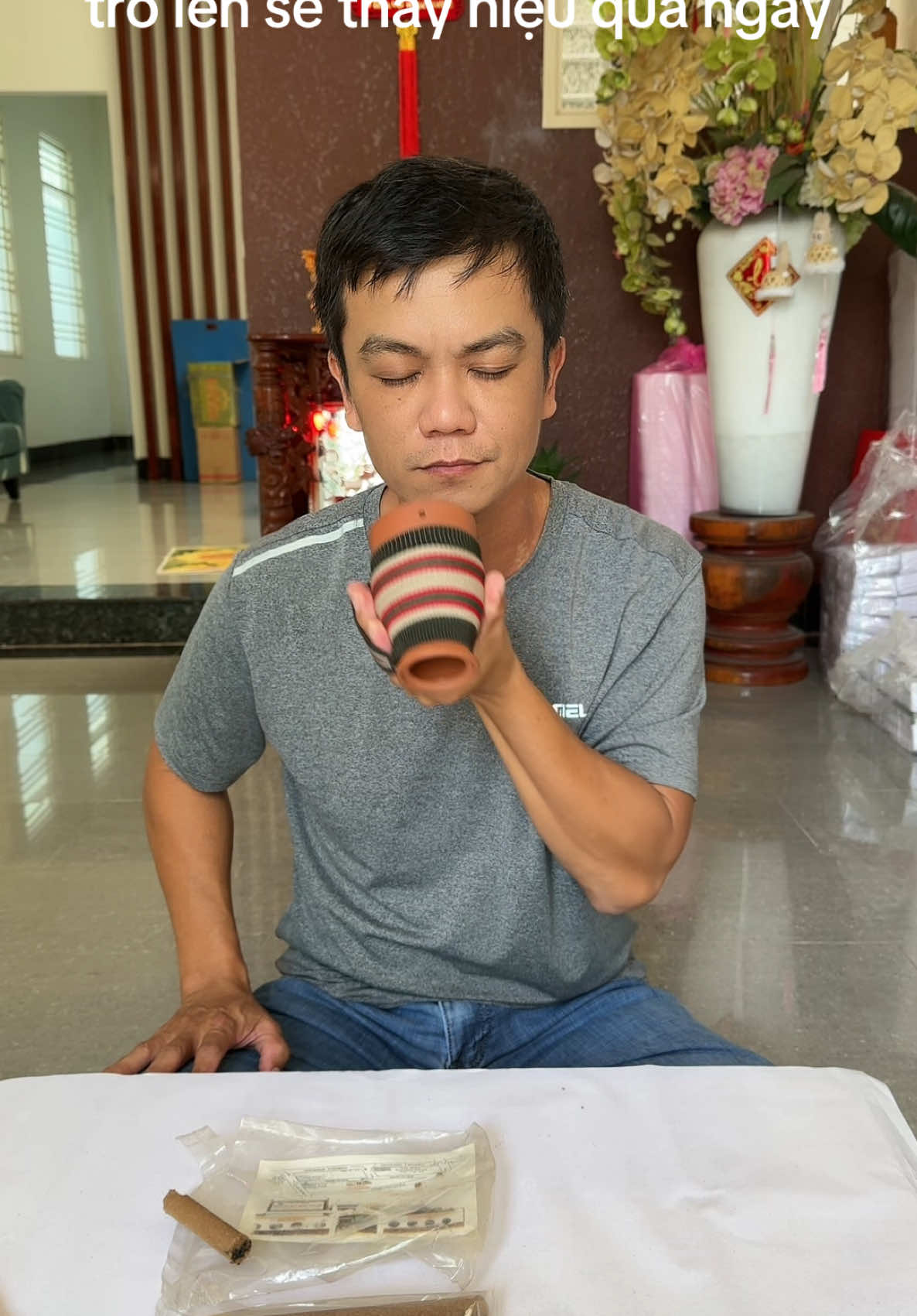 Cốc Xông Ngải Cứu Phù Dương. #xuhuong2024 #viral #dungdadung #tapxaykenh #cocxong #ngaicuu #suckhoe #cothe 