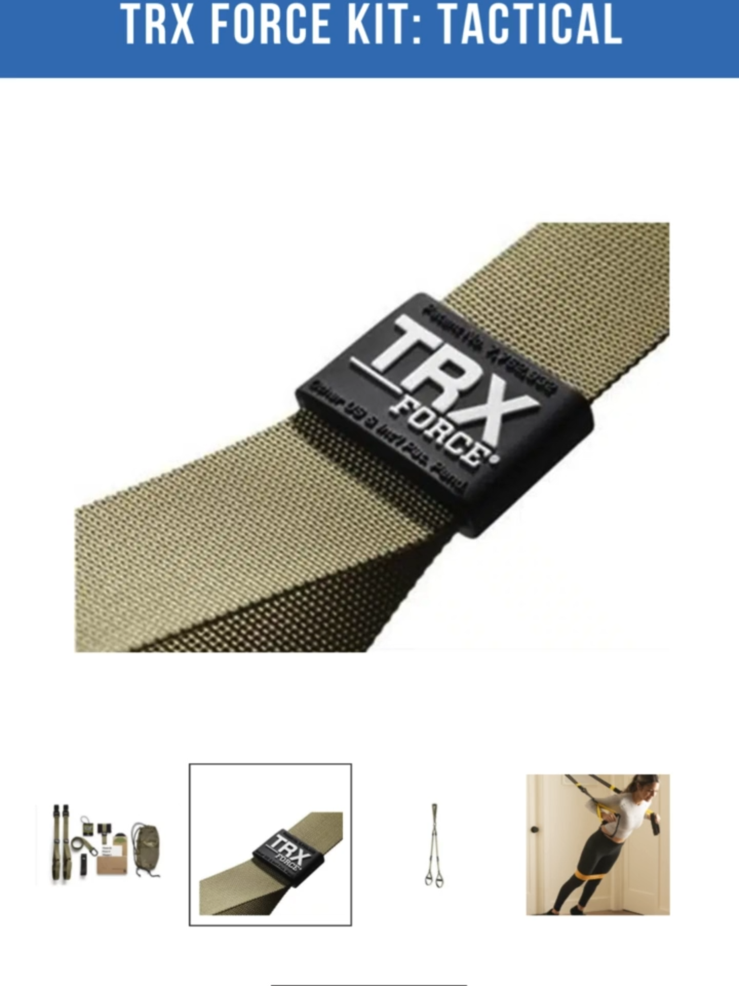 Elevate your training with the TRX FORCE Kit: Tactical! 💪 Order online now at #MotionFitness and take your workouts to the next level! Order now👉: https://motionfitness.com/product/trx-force-kit-tactical/ . #trxforce #trxworkout #trx #trxsuspensiontraining #trxfitness #functionaltraining #ExerciseEquipment #Fitness #elkgrovevillageillinois #ILFitness