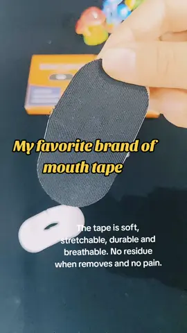 the mouth tape is soft, stretchable, durable and breathable @Sleep Tape XL #tapexl #sleepapnea #mouthtapesleeping #mouthtape #fyp #mouthtapeforsleep #sleeptapexl 