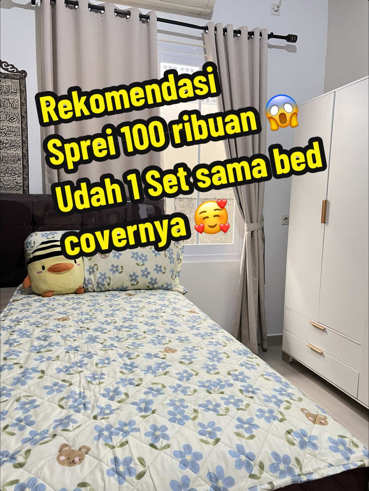 Sprei yg dipake Mama gigi🥰 #spreiaesthetic #spreimurah #spreimotif #bedcoverset #bedcovermurah #FiturSuaraTikTok 