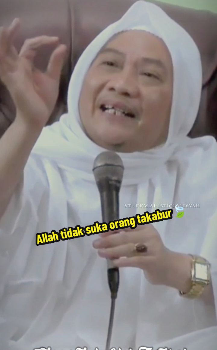 Allah tidak suka orang yang sombong dan takabur 🍃 Abah Uci Turtusi Cilongok #abahuci #fyp #renungan #nasehat #abuyauci #abuyauciturtusi #abuyauciturtusicilongok #abahucicilongok #cilongok #cilongokpasarkemis #santri #ulama 