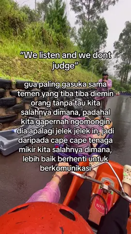 cape harus ngertiin mood orang, gue juga punya mood. 