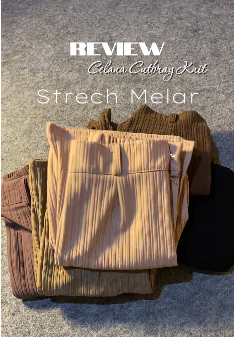 Warna favorite kalian yang mana nih ?! #celanacutbray #cutbrayknit #knitpremium #knitpants #cutbraywanita #celanapanjangwanita #celanamurah #wibgajian 