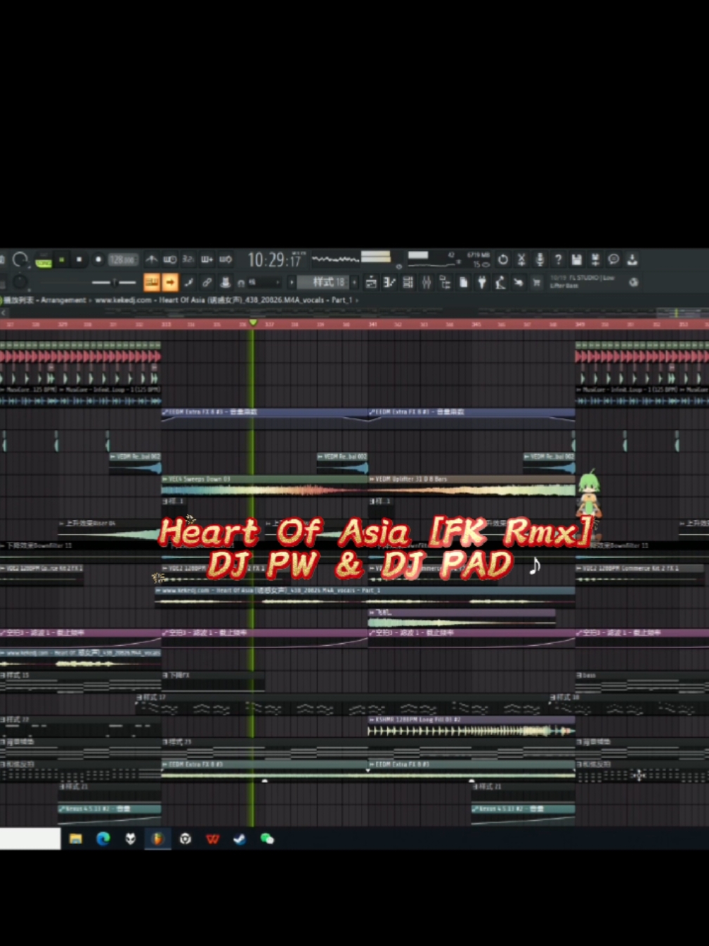 🎧 | FL Studio Live Mix Team | Heart Of Asia [ FK Rmx 2k25 ] @𝘿𝙅 𝙋𝘼𝘿 𝙊𝙁𝙁𝙄𝘾𝙄𝘼𝙇 ♪ #heartofasia #Djpw #Djpad #Flstudio #Ableton #Producer #musicproduction 