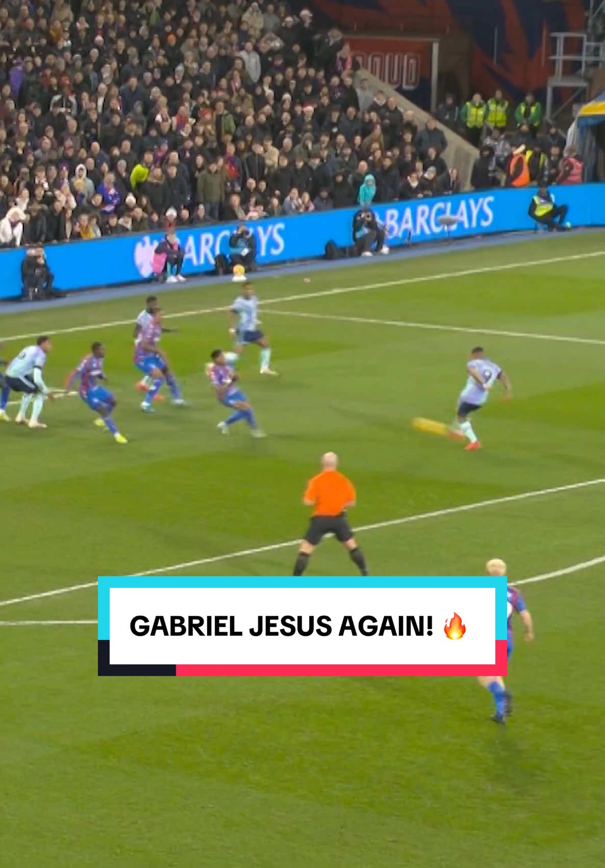Gabriel Jesus just can’t stop scoring 🔥  #afc #arsenal #gabrieljesus 