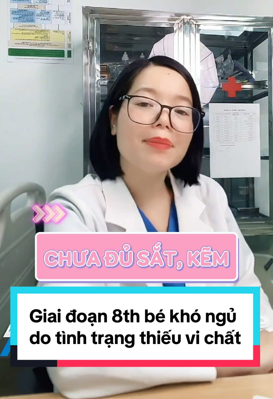 Giai đoạn 8 tháng bé khó ngủ do tình trạng thiếu vi chất #xuhuong 