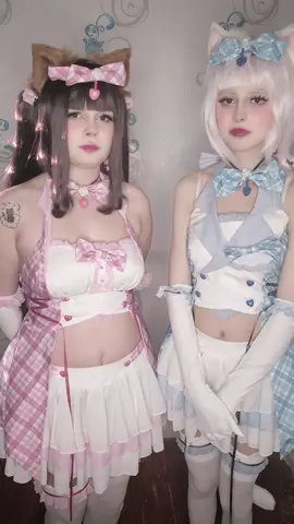 @Melisa💌 #fyp #gamecosplay #game #animecos #nekopara #nekoparacosplay #fy #vanilla #vanillacosplay #chocola #chocolacosplay 