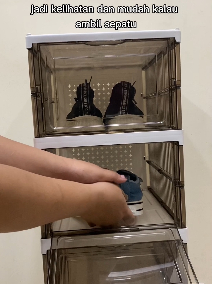 #wibgajian #bigpromo #fyp #raksepatu #Rak Sepatu Susun Plastik Anti Mleyot #rakviral #viral 