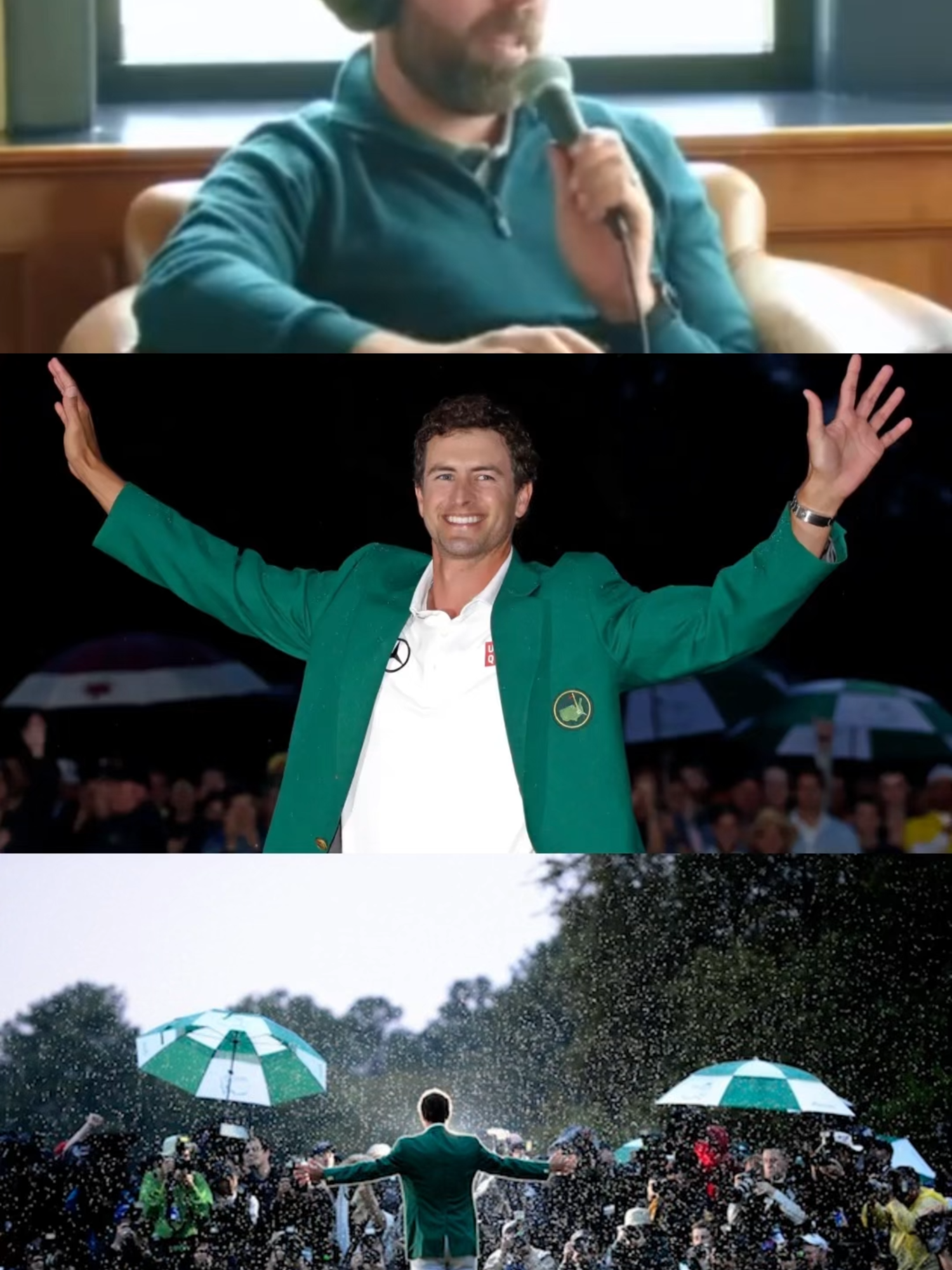 Adam Scott talks winning TheMasters 🏆 #golf #golftiktok #golftok #golftips #xyzabc #adamscott #masters
