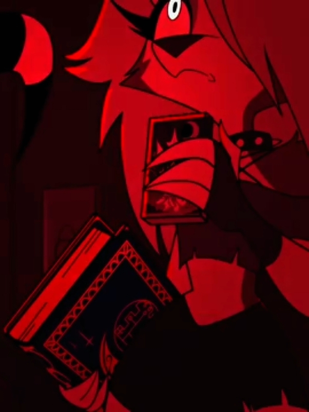 Loona she take a picture to the stolas form demon  #helluvaboss #makyooriginal #makyosquad #makyosqd 