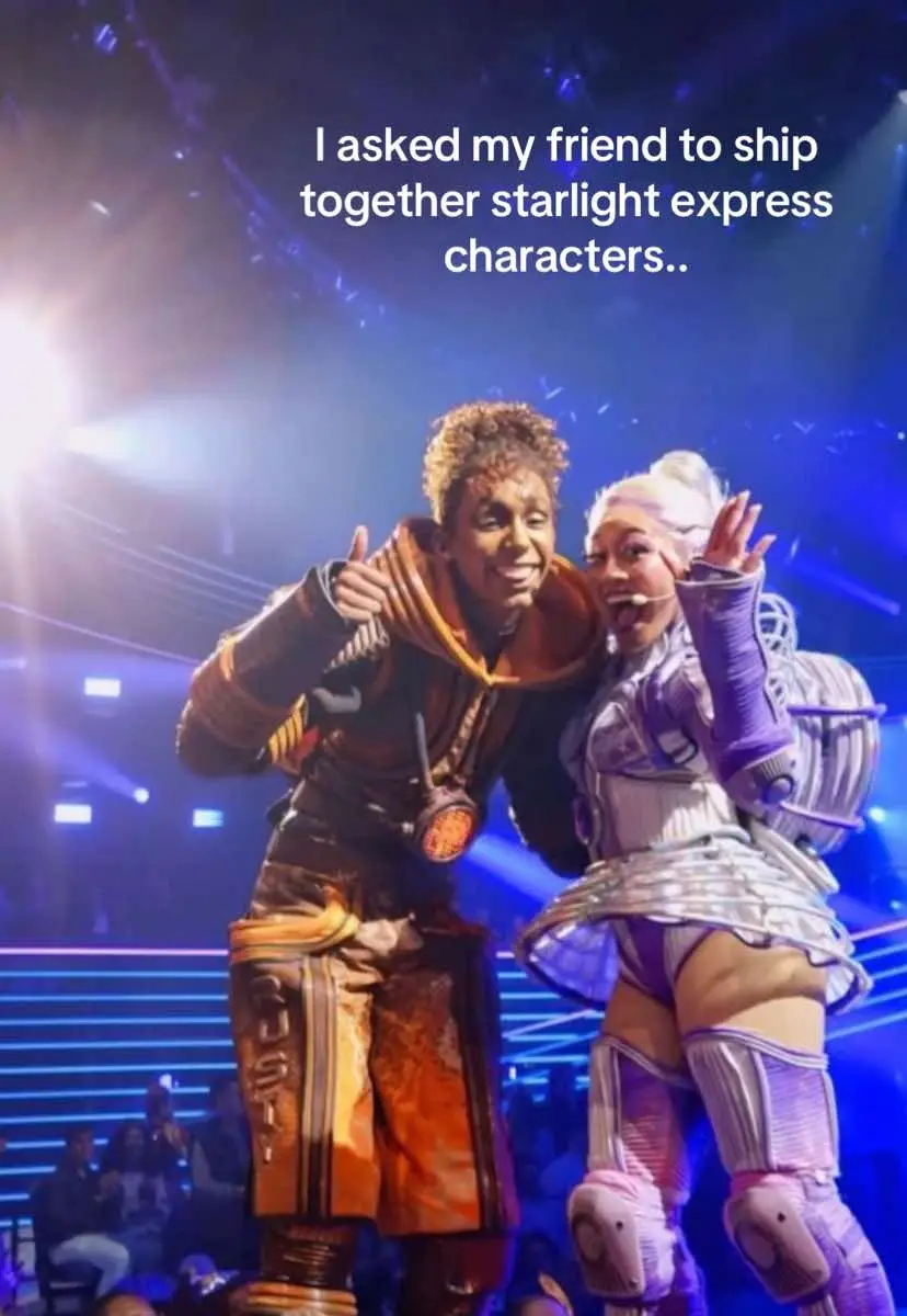 #STARLIGHTEXPRESS || i fear adding momma in there was a death trap im sorry | #fyp #musicals #abcxyz #musicaltheatre #starlightexpress #fypp #fypage 