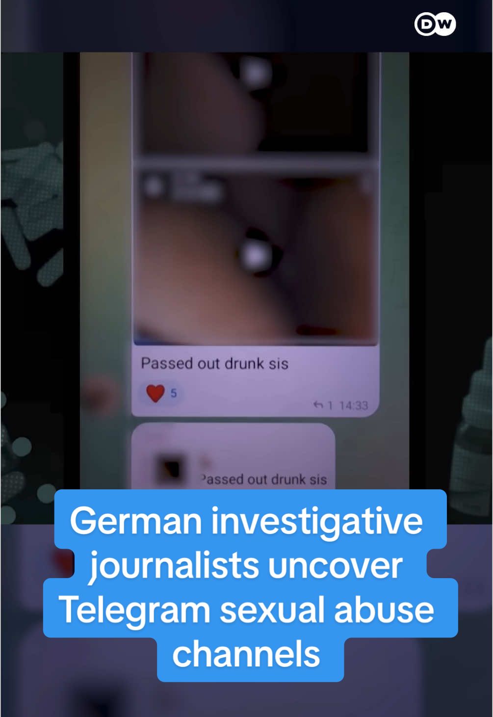 Dozens of Telegram channels dedicated to discussing and planning sexual assault have been uncovered by investigative journalists from the program 
