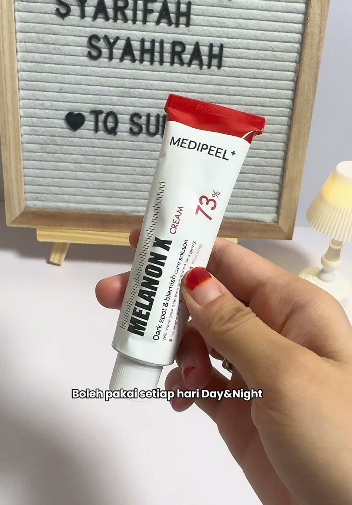 The best moisturizer 👍🏻#foryou #seo #fyp #medipeel #medipeelmelanoncream #moisturizerdarkspot 
