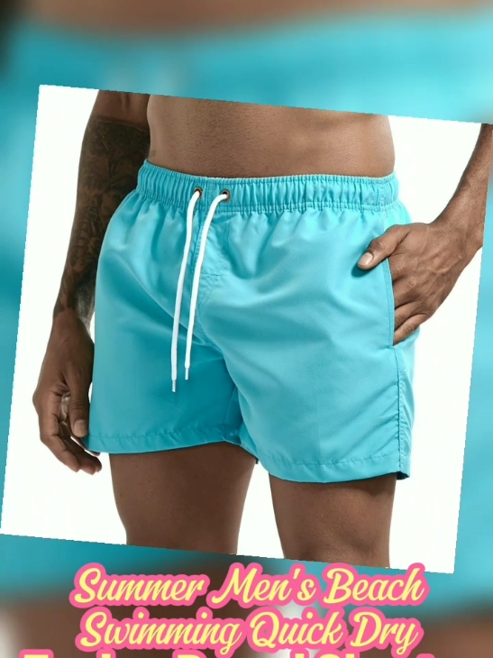 Summer Men's Beach Swimming Quick Dry Taslan Board Shorts get yours now.click the yellow basket for order #foryou #fypシ゚ #fyp #taslanshort #taslanshorts #taslanshortsformen👌 #taslanshortsformen #shorts 