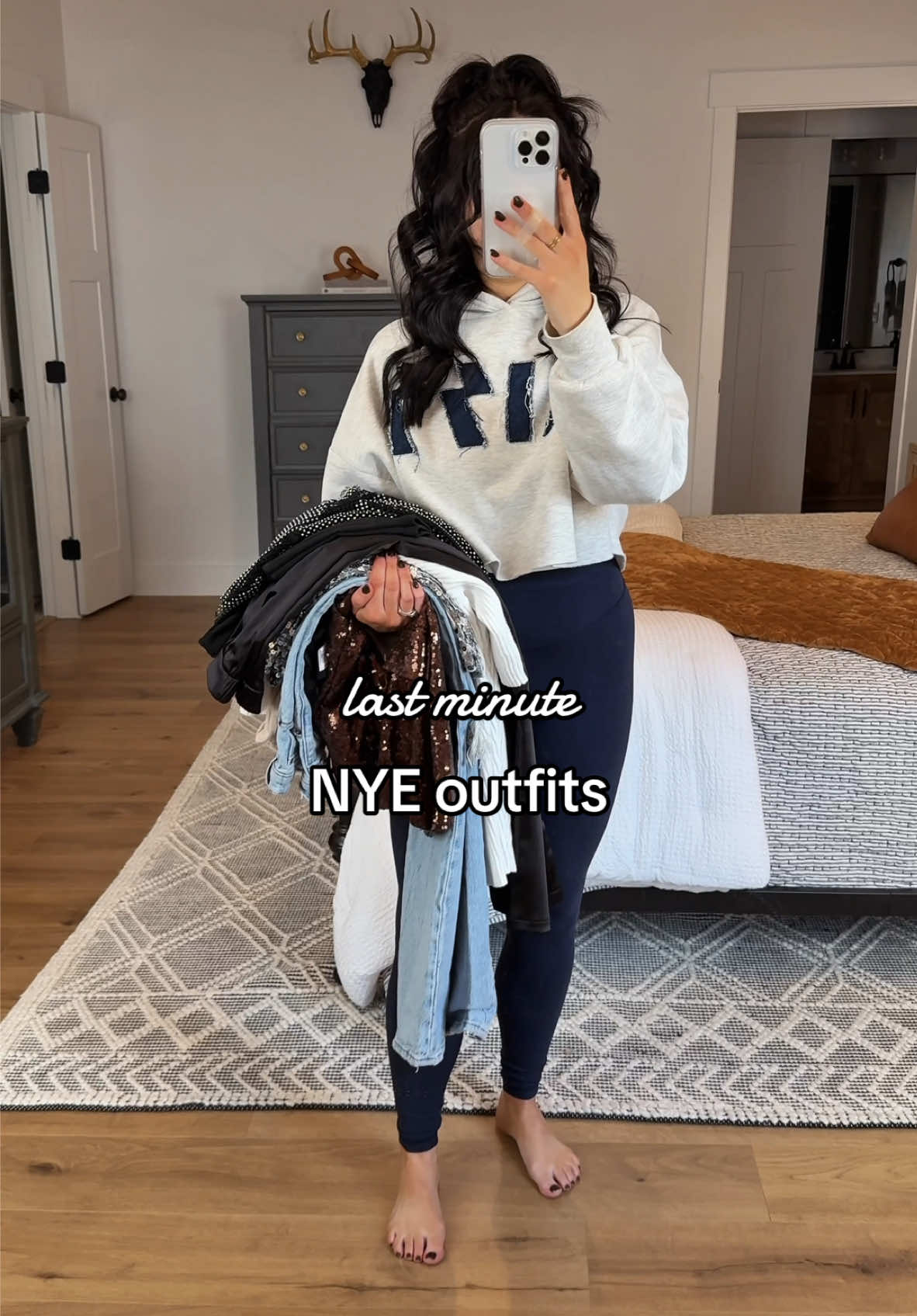 leave it to me to be last minute with NYE outfit ideas 🫠 everything here is amazon except my jeans are abercrombie! I’ll personally be in sweats on the couch NYE, but I’ll be living vicariously through all of you who are out celebrating! 👏🏼 #nyeoutfit #nyeoutfitinspo #nyeoutfitideas #nyeoutfits #amazonfashionfinds #amazonfashion #newyearseve #newyearseveoutfit 