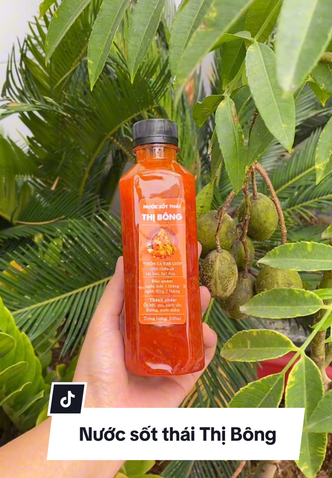 Nước sốt thái Thị Bông trộn chân gà, hải sản, tai heo chai nhỏ 330ml, chai to 1 lít #changa #changasotthai #sotthaithibong #anvat #mukbang #review #reviewanngon 