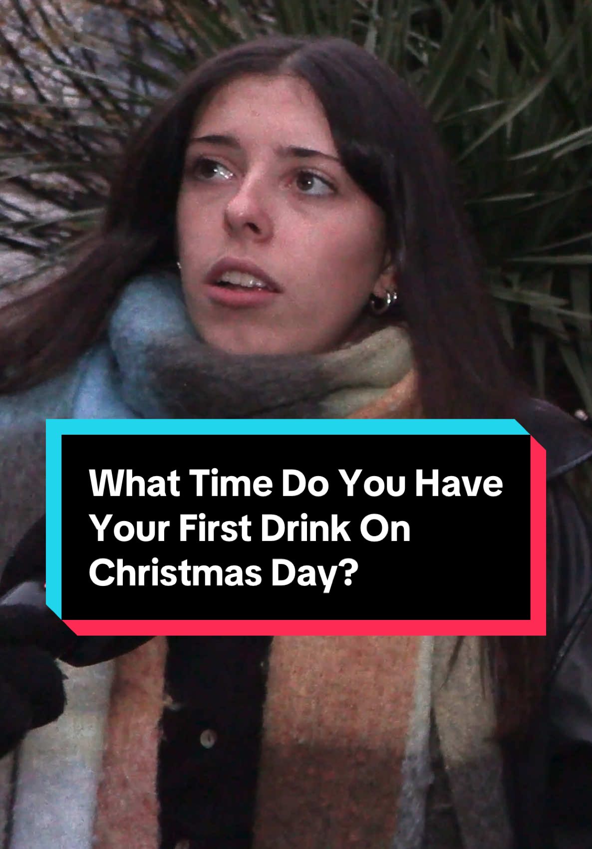 What time do you have your first drink on Christmas Day? #publicinterview #christmas 