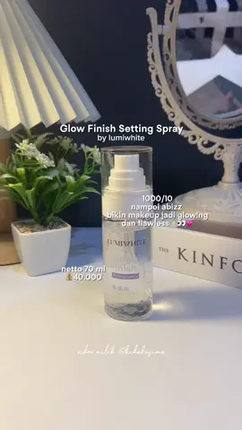 #settingspray #facemist #lumiwhite 