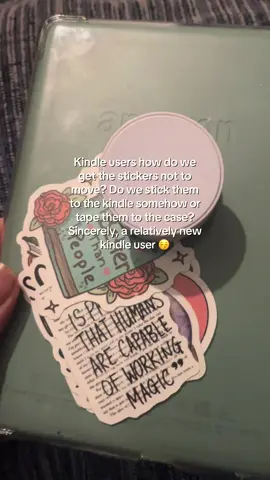 KINDLE USERSSSS HELP PLEASE. I have had this kindle for a few months but haven’t really used it. I’m not sure woth the stickers and the colour and the pop socket makes them move around every time. Any tips or whatever you did appreciated 🫶 #kindle #kindles #kindlereader #kindlereaders #book #books #fyp #book #reader #read #reads 