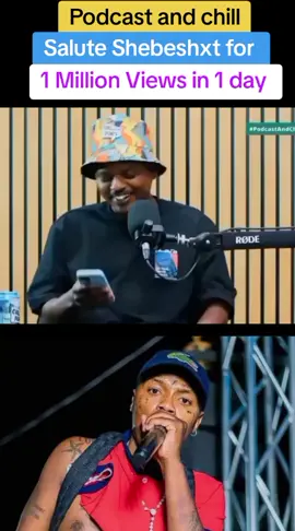 Podcast and chill network applaud Shebeshxt for his million views in 1 day.  #Macg #podcastandchillwithmacg #podcastandchill #shebeshxt #podcastclip 