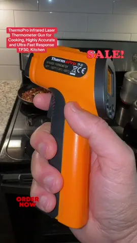 ThermoPro Infrared Laser Thermometer Gun for Cooking, Highly Accurate and Ultra-Fast Response TP30, Kitchen