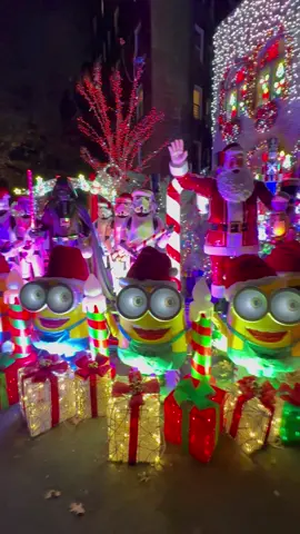 The BEST Christmas House in NYC The award for the most decorated house in NYC goes to this house seen here. Best part - it’s totally FREE.  Have you seen this house before? Known to many as the “holiday house,” this Bay Ridge favorite gets decked out for every occasion, and Christmas is especially epic.  The festive display features the Grinch, several Disney characters including Mickey Mouse, and of course SANTA! Flashing lights and holiday music makes for quite the festive scene. WHERE:📍 635 79th Street (79th St & Sixth Ave) Brooklyn, NY. WHEN: ⏰ Decor will be up until January 1st.  PRICE: 🎟️Absolutely free! GOOD TO KNOW: 📕 Just a short 4 block walk away you’ll find Skinflints, an over-the-top decorated bar and restaurant.   #christmasinnyc #nycchristmas #christmas #holidayhouse #christmasdecor #nyc #nyckids @Bay Ridge Holiday House 