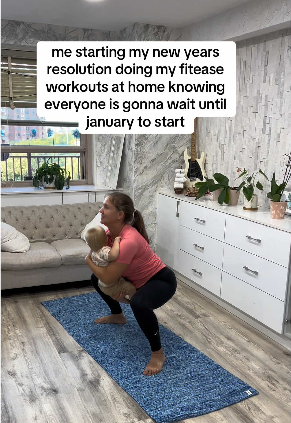 A win is a win 😮‍💨 #Fitness #pilates #baby #mom #momlife #lazyworkout #bodygoals #2025 #newyear #FitTok #fitnessmotivation