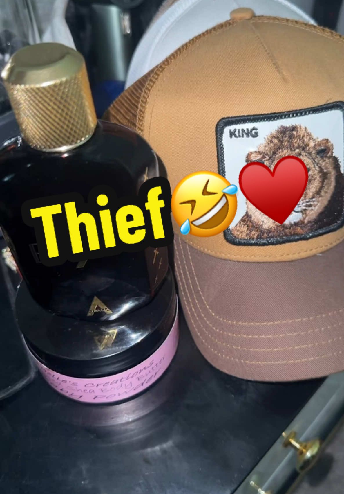 @Michelle's Creations LLC I told you she take all my shea butter 🤣🤣🤣♥️♥️♥️#perfumetiktok #vanillaperfume #sheabutter #bodybutter #skincare #skincareroutine 