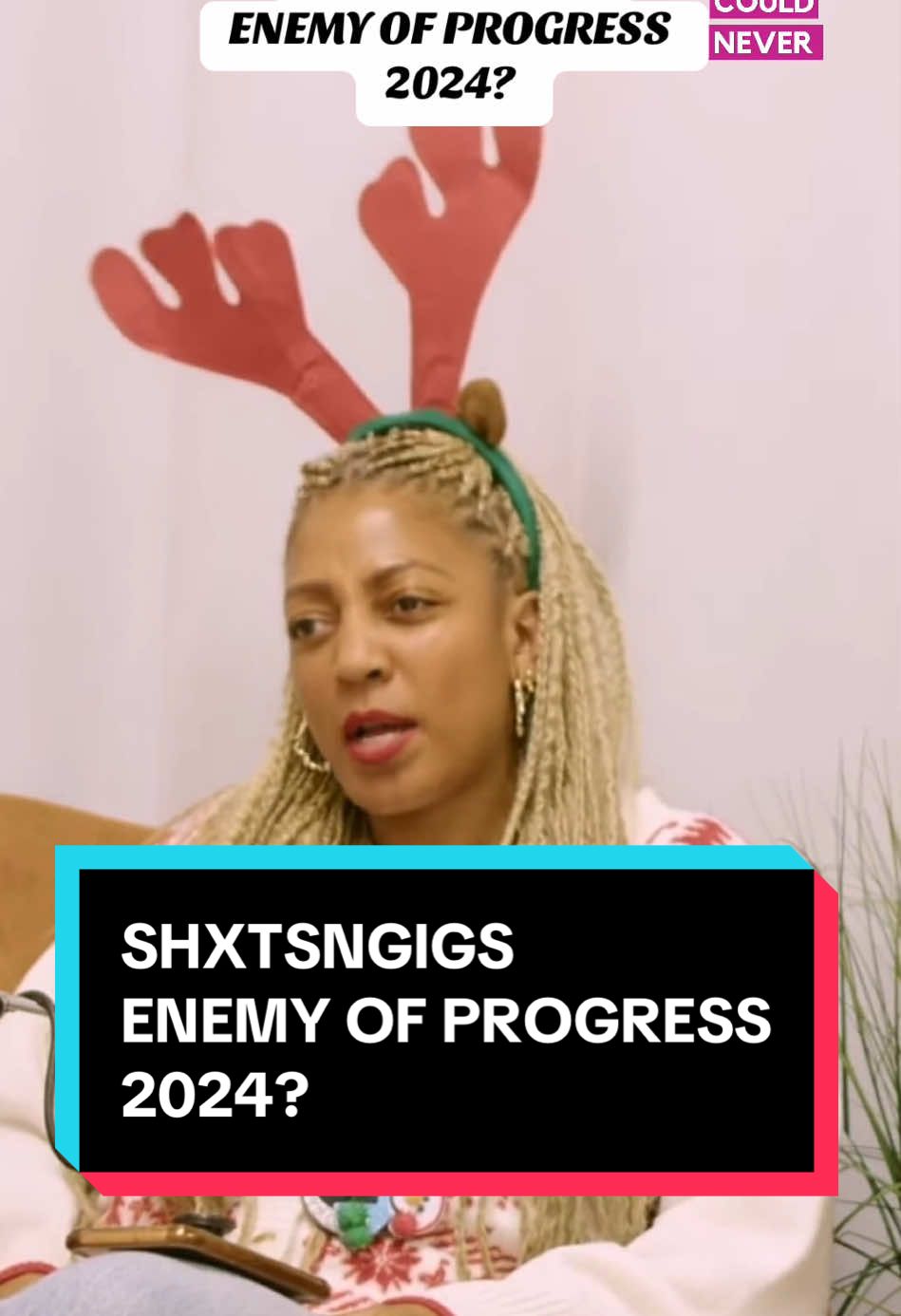 SHXTS N GIGS 2024 ENEMY OF PROGRESS OF THE YEAR?  Family @kelechnekoff had us in stitches with the roast of Shxts N Gigs. @sonicky_  had a confession aswell.  Is Shxts N Gigs your Enemy of Progress 2024 or should someone else get the title? Let’s discuss  Ep221 is out now on YouTube and all podcast platforms with special guests @kelechnekoff @sonicky_  #shxtsngigs #podcast #podcastclips #ukpodcast #yourauntiescouldnever #blackwomenoftiktok #fyp #blackwomen #tiktokpoll 