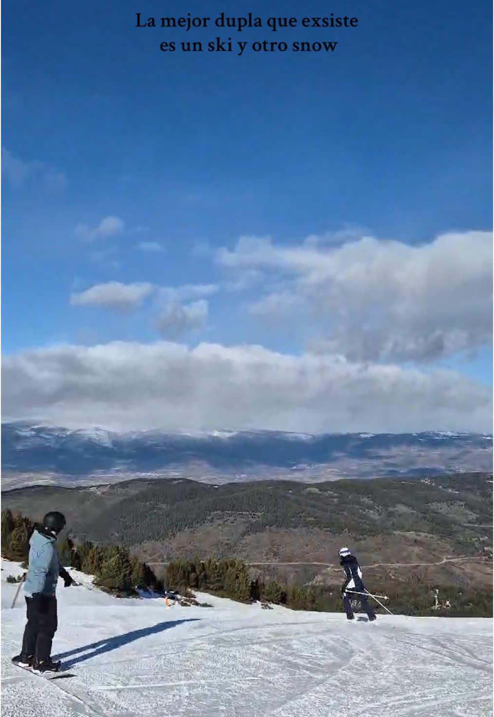 Snow o ski?#temporada #ski 