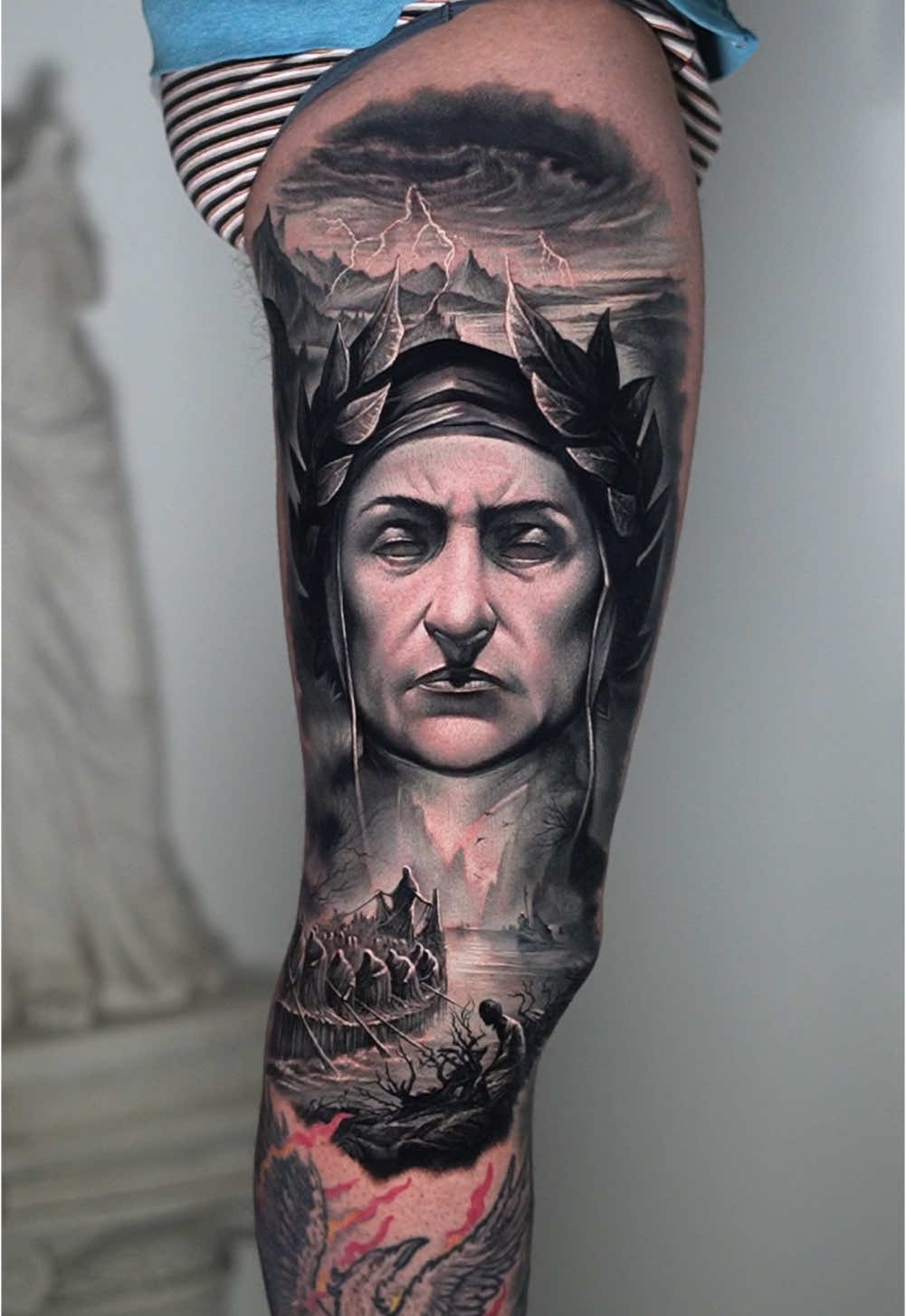 INFERNO di Dante 🔥 Divina commedia #tattoo #tatuaggio 