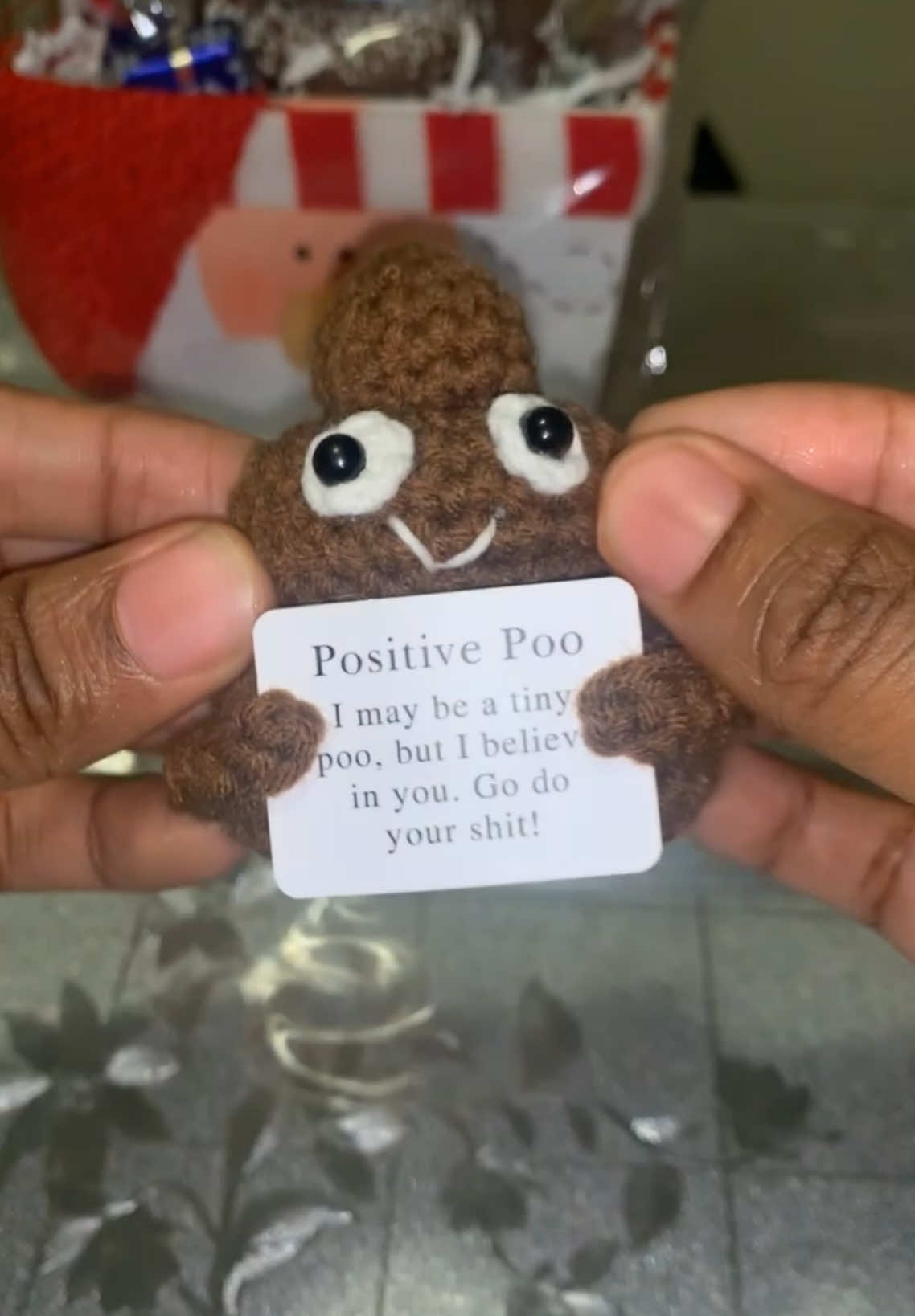 #postivepoo #poo #funnyMotivation ##funnymotivationalquotes #holiday   #CuteCrochetPooFunnyGagGi