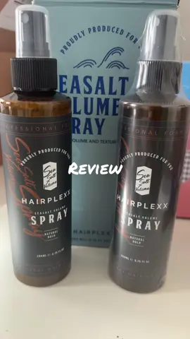 Sea salt volume spray #hair #hairtok #hairstyle #hairproducts #hairspray 